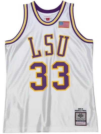 MITCHELL & NESS "LSU TIGERS 1990 SHAQUILLE O'NEAL" NCAA JERSEY
