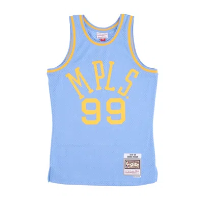 MITCHELL & NESS MEN'S BASKETBALL TANK TOP NBA DARK JERSEY HARDWOOD CLASSICS NO 99 GEORGE MIKAN 1948-49 MINLAK