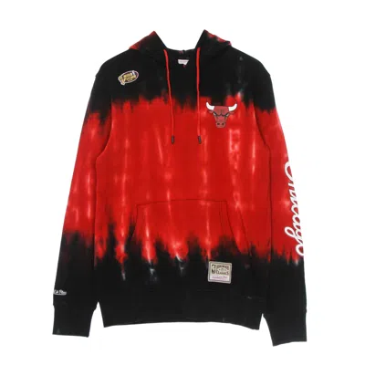 MITCHELL & NESS MEN'S LIGHTWEIGHT HOODIE NBA TIE-DYE HOODIE HARDWOOD CLASSICS CHIBUL ORIGINAL TEAM COLORS