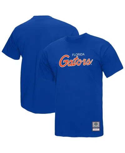 MITCHELL & NESS MEN'S ROYAL FLORIDA GATORS ELITE SCRIPT T-SHIRT