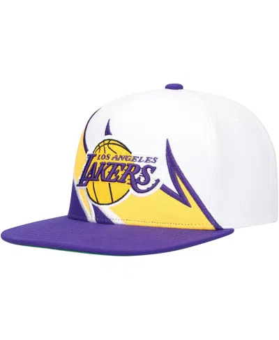 MITCHELL & NESS MITCHELL NESS MEN'S / LOS ANGELES LAKERS WAVERUNNER SNAPBACK HAT
