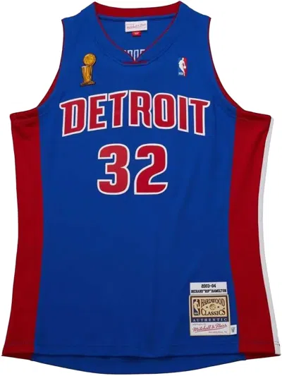 MITCHELL & NESS NBA DARK "PISTONS 2003 RICHARD HAMILTON" JERSEY