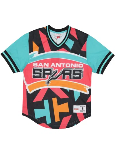 MITCHELL & NESS NBA JUMBOTRON 3.0 "SPURS" JERSEY