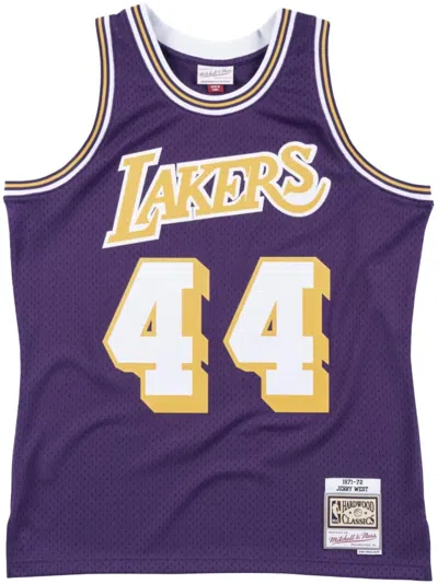 MITCHELL & NESS "NBA LAKERS 71-72 JERRY WEST" SWINGMAN JERSEY VEST TOP