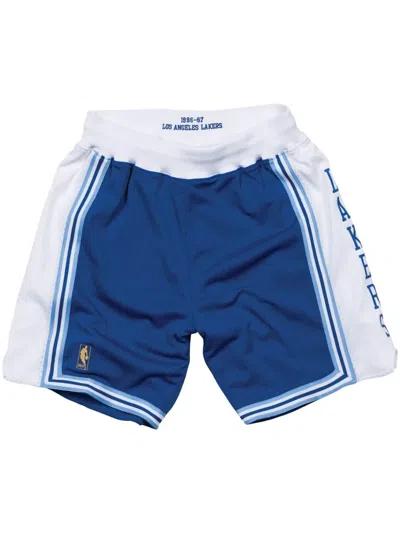 MITCHELL & NESS "NBA LOS ANGELES LAKERS ALTERNATE 1996-97" AUTHENTIC SHORTS