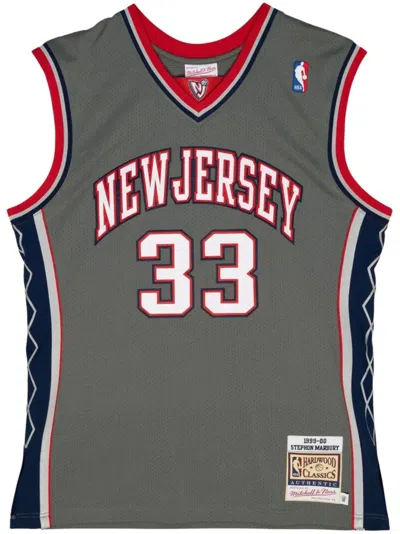 MITCHELL & NESS "NBA NEW JERSEY NETS 1999 STEPHON MARBURY" BASKETBALL JERSEY