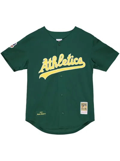MITCHELL & NESS "NBA OAKLAND ATHLETICS 1997 MARK MCGWIRE" JERSEY T-SHIRT