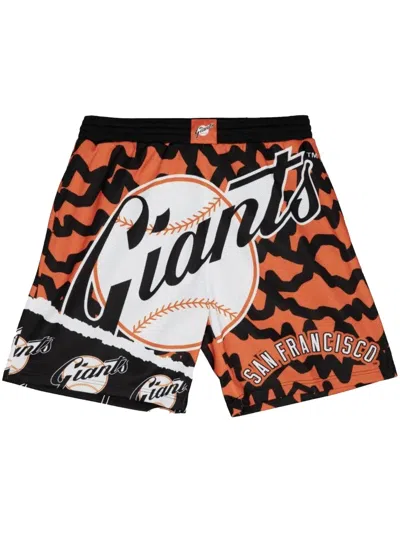 MITCHELL & NESS "NBA SAN FRANCISCO GIANTS" JUMBOTRON 2.0 SUBLIMATED SHORTS