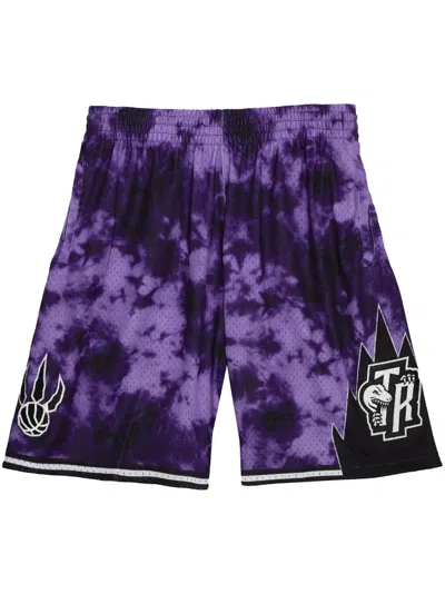 MITCHELL & NESS "NBA TORONTO RAPTORS 1998" GALAXY SWINGMAN SHORTS