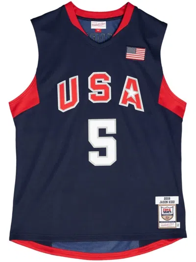 MITCHELL & NESS "NBA USA 2008 JASON KIDD" BASKETBALL JERSEYS