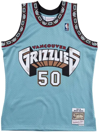 MITCHELL & NESS "NBA VANCOUVER GRIZZLIES 95 BRYANT REEVES" SWINGMAN JERSEY VEST TOP