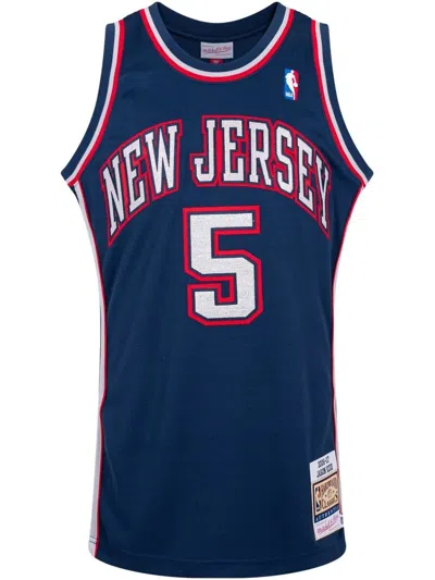 MITCHELL & NESS NJ NETS AUTHENTIC JERSEY