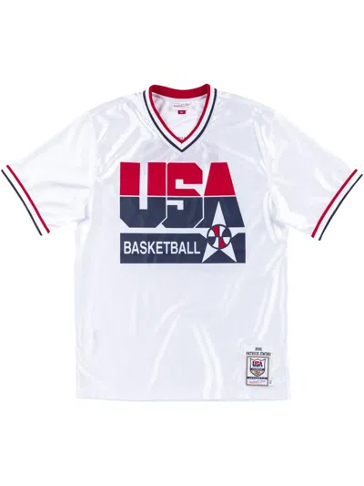 MITCHELL & NESS TEAM USA 1992 PATRICK EWING AUTHENTIC SHOOTING JERSEY