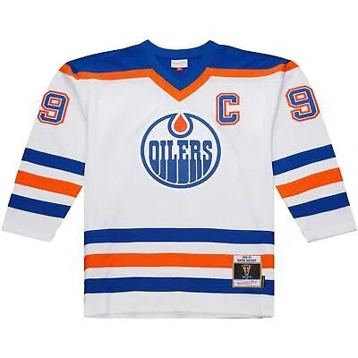 MITCHELL & NESS WAYNE GRETZKY EDMONTON OILERS 1986 M&N JERSEY