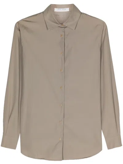 MIU MIU 2000S CLASSIC-COLLAR COTTON SHIRT