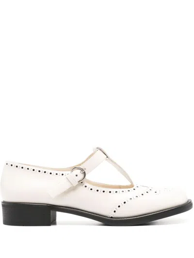 MIU MIU 35MM LEATHER LOAFERS