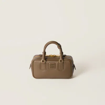 MIU MIU ARCADIE LEATHER BAG