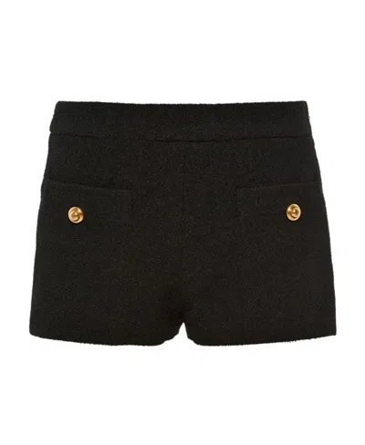 MIU MIU BOUCLÉ SHORTS