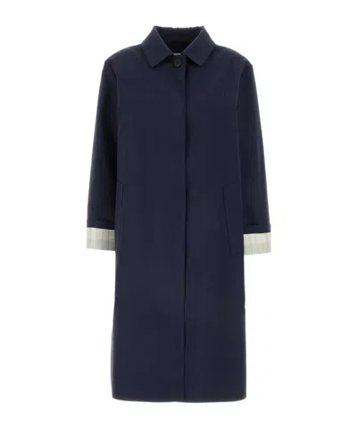 MIU MIU COTTON SINGLE-BREASTED COAT