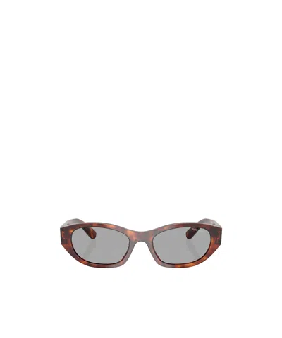 MIU MIU MIU MIU EYEWEAR OVAL-FRAME SUNGLASSES