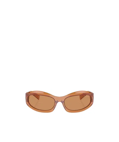 MIU MIU MIU MIU EYEWEAR OVAL-FRAME SUNGLASSES