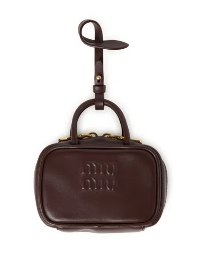 MIU MIU LEATHER POUCH