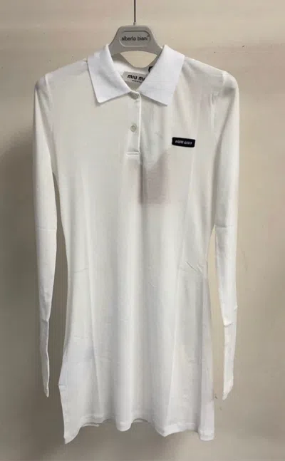 MIU MIU LONG-SLEEVED DRESS