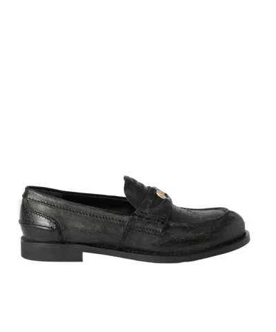 MIU MIU MIU MIU SLIP-ON PENNY LOAFERS