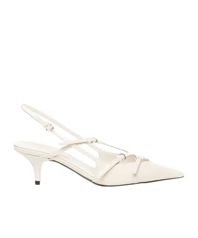 MIU MIU POINTED HIGH-HEELED SANDALS