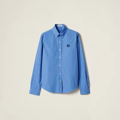 MIU MIU POPLIN SHIRT