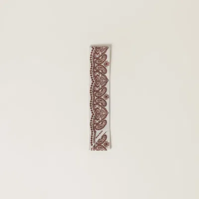 MIU MIU PRINTED POPLIN SCARF