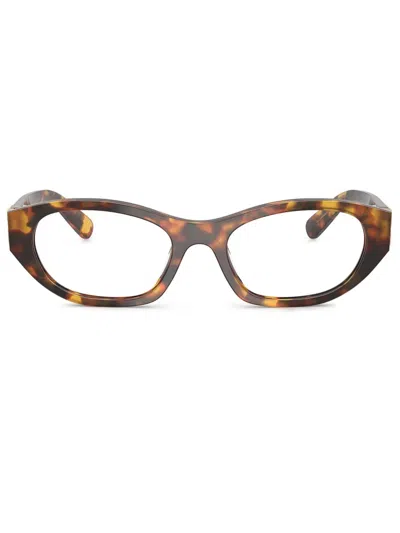 MIU MIU RECTANGLE-FRAME GLASSES