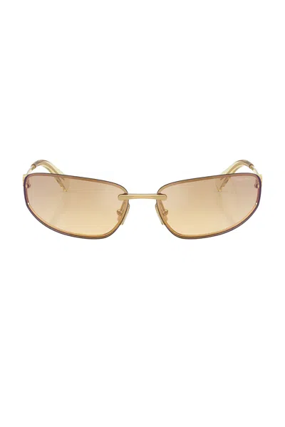 MIU MIU RECTANGULAR SUNGLASSES