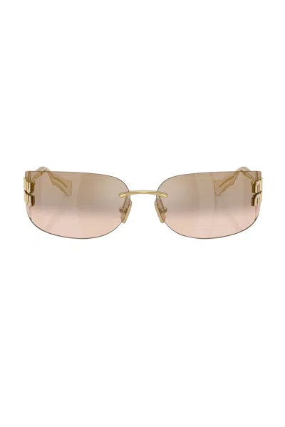 MIU MIU RECTANGULAR SUNGLASSES