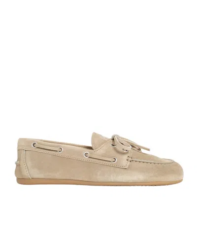 MIU MIU ROUND HEAD LOAFER SHOES