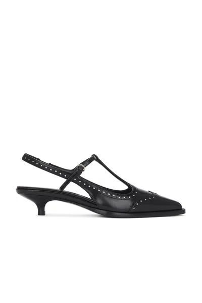 MIU MIU SLING BACK KITTEN HEEL