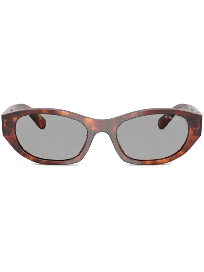 MIU MIU TORTOISESHELL SUNGLASSES