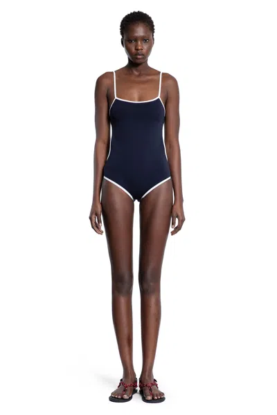 MIU MIU TECHNICAL KNIT SWIMSUIT