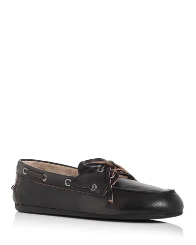 MIU MIU WOMEN'S BOAT LOAFERS