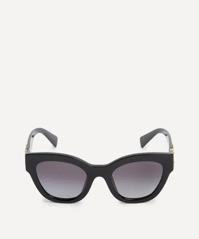 MIU MIU MIU MIU WOMEN'S BUTTERFLY BLACK ACETATE SUNGLASSES