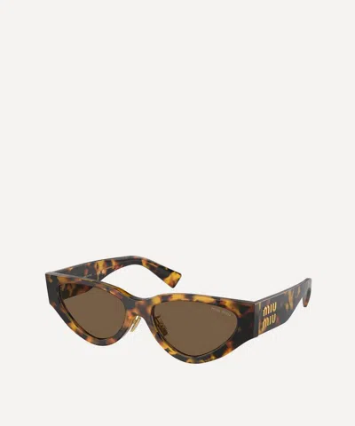 MIU MIU MIU MIU WOMEN'S CAT-EYE SUNGLASSES