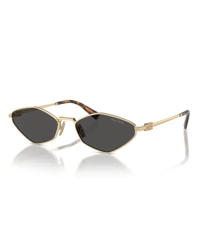 MIU MIU WOMEN'S SUNGLASSES, MU 56ZS