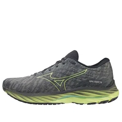 MIZUNO Mizuno Wave Rider 26 'Grey Volt Green'