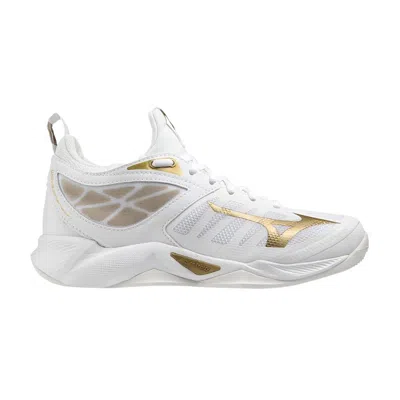 MIZUNO WMNS WAVE DIMENSION 'WHITE GOLD'