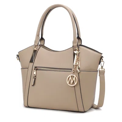 MKF COLLECTION BY MIA K JANISE SOLID TOTE WOMEN'S HANDBAG VEGAN LEATHER BY MIA K.