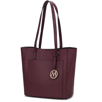 MKF COLLECTION BY MIA K LEA TOTE VEGAN LEATHER HANDBAG