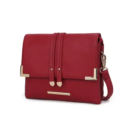 MKF COLLECTION BY MIA K VALESKA CROSSBODY WOMEN'S HANDBAG PURSE MULTI COMPARTMENTS BY MIA K