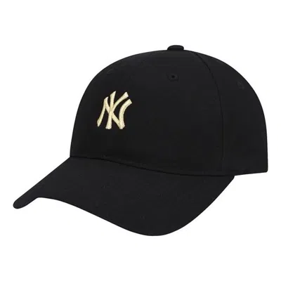MLB MLB Macarons Embroidery Logo Baseball Cap Black
