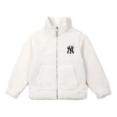 MLB MLB New York Yankees Lambs Wool Jacket 'White'