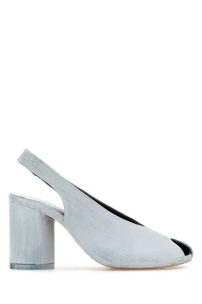 MM6 MAISON MARGIELA MM6 MAISON MARGIELA WHITE LEATHER PUMPS